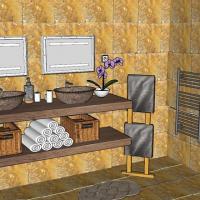 Koupelna ve 3D - návrh 3