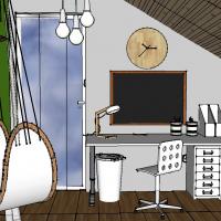 Lesní pokoj - 3D - 5