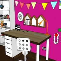 Puntíkový pokoj - 3D - 5