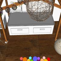 Puntíkový pokoj - 3D - 4