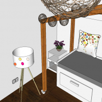 Puntíkový pokoj - 3D - 3