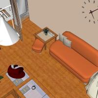 Svatební salon ve 3D - návrh 1