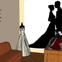 Svatební salon ve 3D - návrh 2