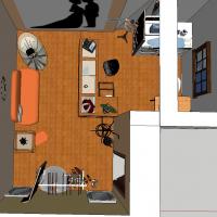 Svatební salon ve 3D - půdorys