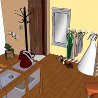 Svatební salon ve 3D - návrh 4