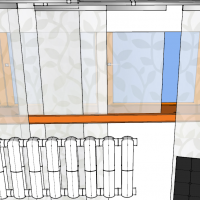 Obývací pokoj ve 3D - návrh 7