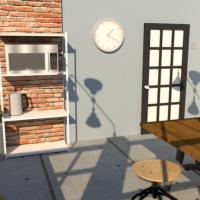 Jídelna firmy Ekotrend - Rendrovací pohled 2